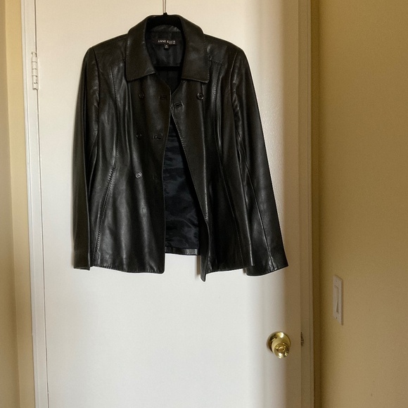 Anne Klein Women's Leather Jacket - Picture 3 of 3